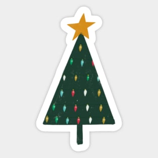 Cute Christmas tree Sticker